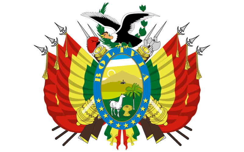 Escudo de Bolivia - Símbolos Patrios del Gobierno Plurinacional de Bolivia