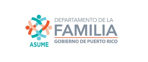 Logo Administración Sustento Menores - Puerto Rico