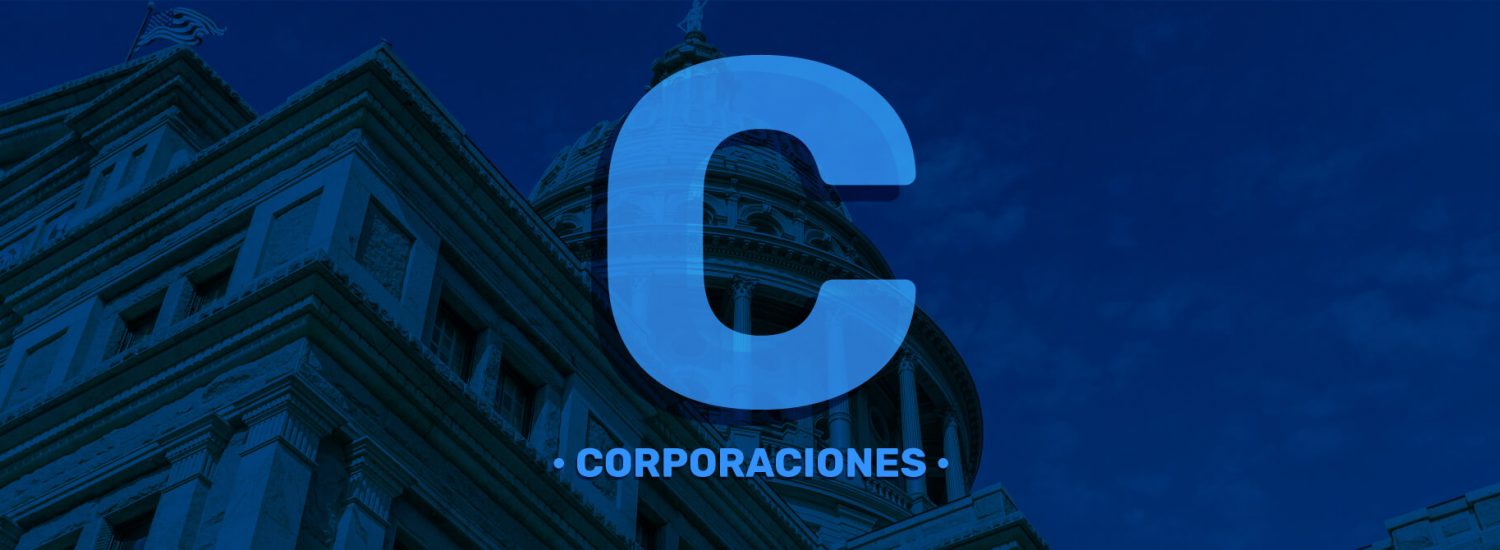 Categoría Corporaciones - Instituciones Públicas